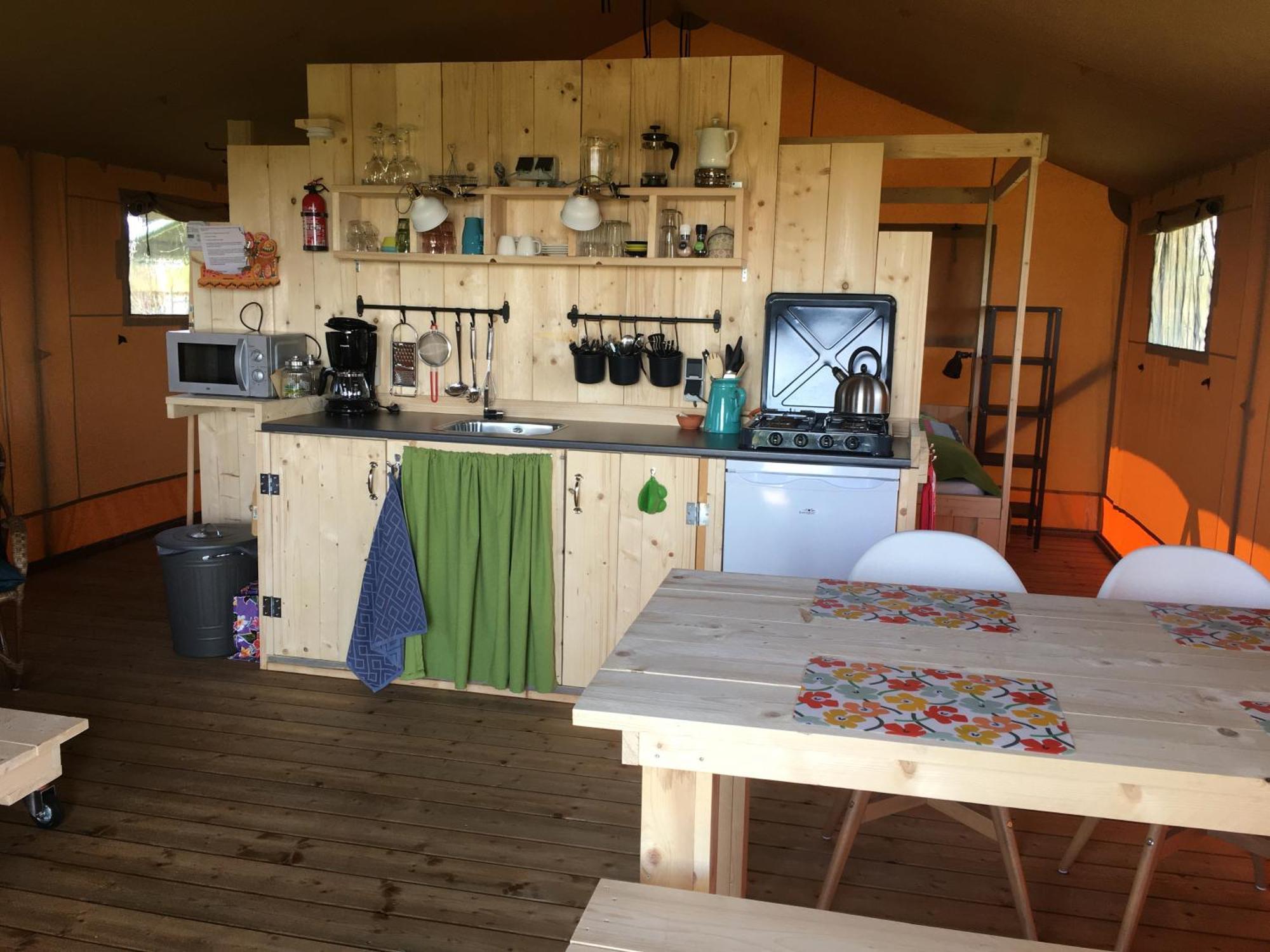 Safaritent Lisdodde Luxury tent