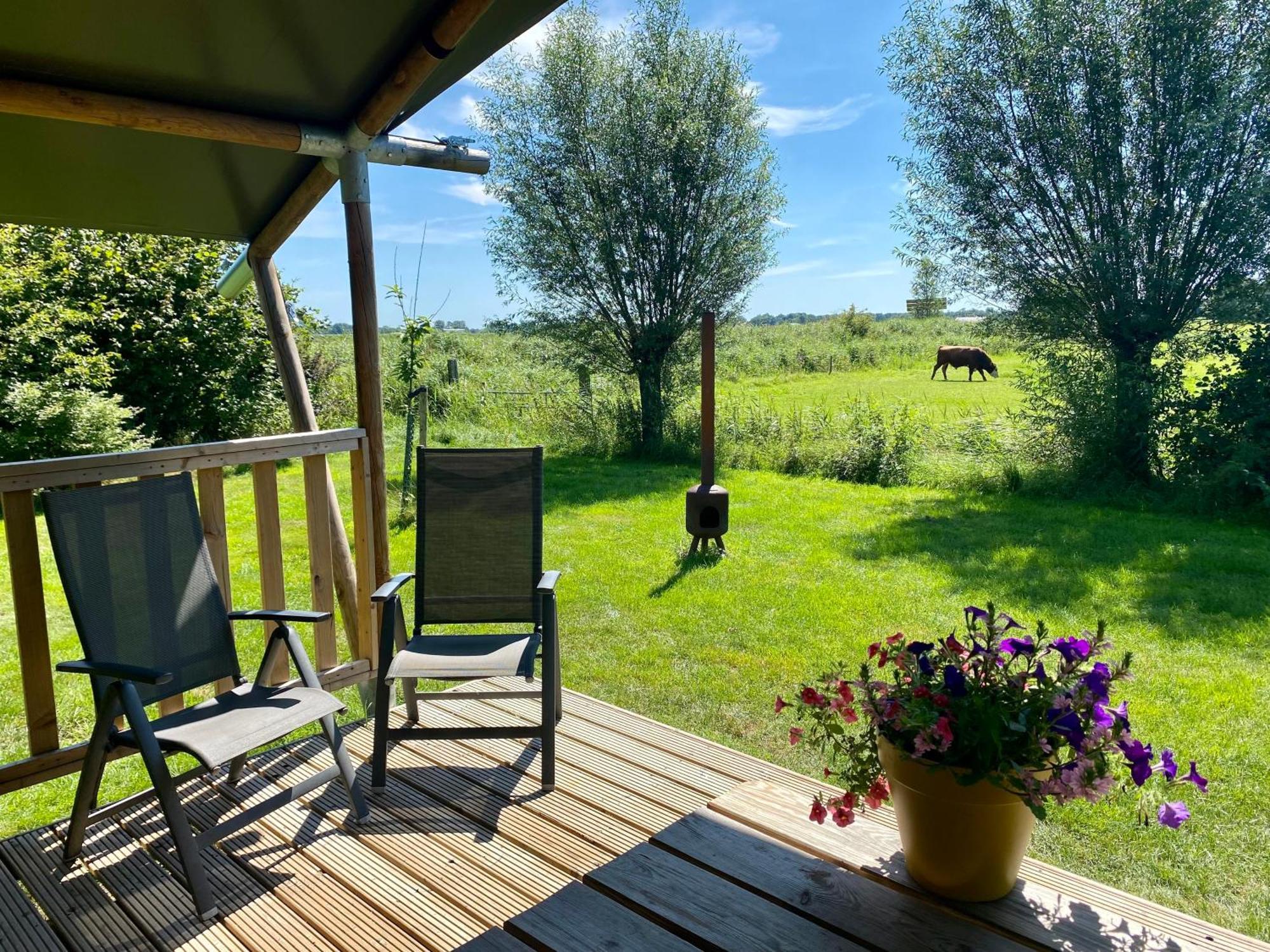 Luxury tent Safaritent Lisdodde